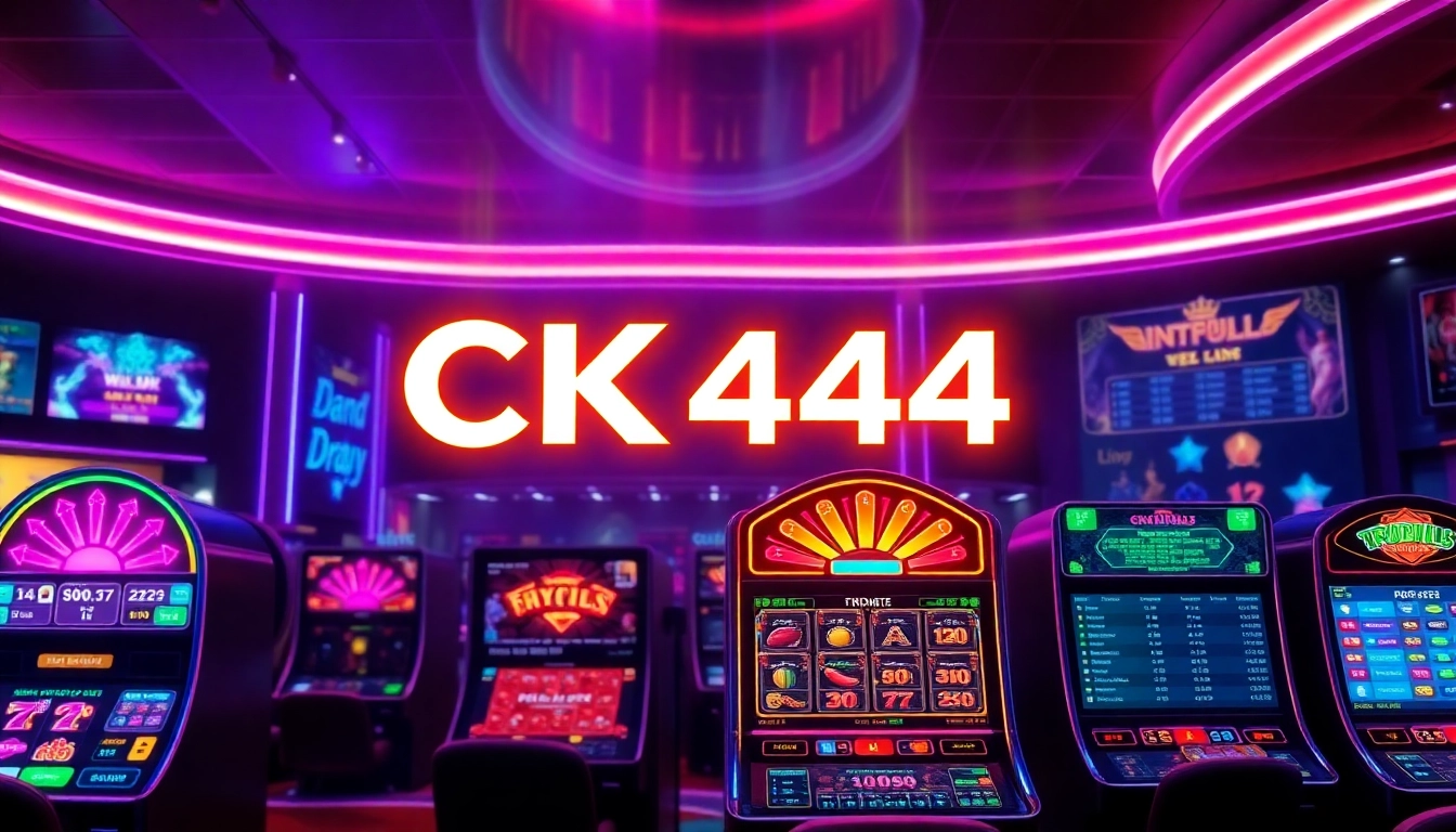 Encourage users to ck4444 login with a clear, enticing visual of a streamlined login page featuring bold buttons and secure access, highlighting ease of entry into a trusted online gaming platform.