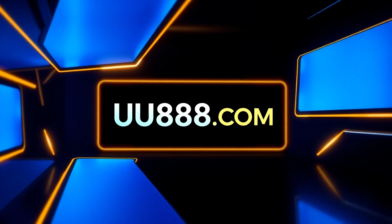 Professional representation of UU88 COM online betting platform with engaging visuals to attract new users.