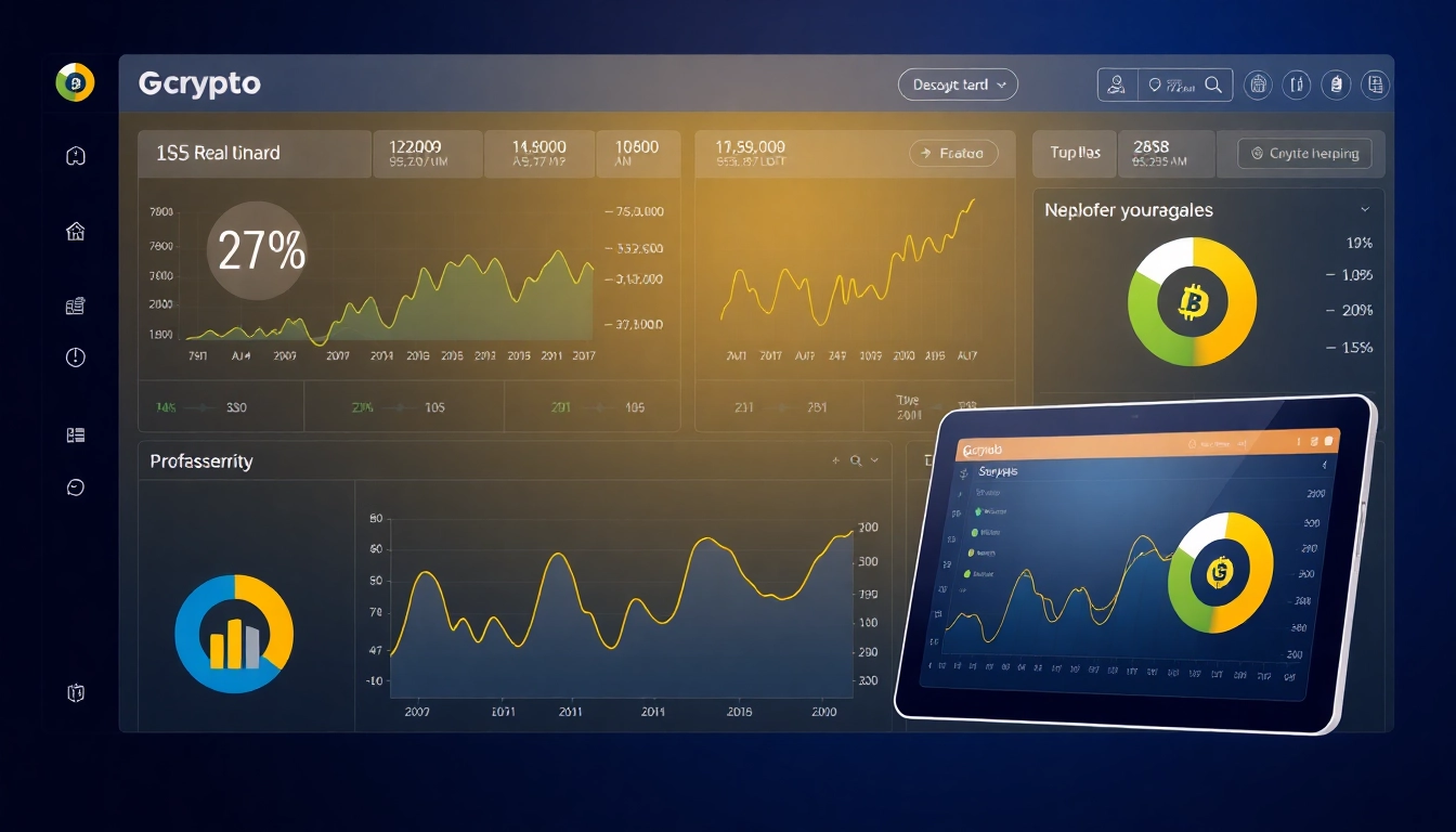 High-tech AICoin platform showing real-time market data, charts, and multi-device compatibility for optimal trading security and efficiency.