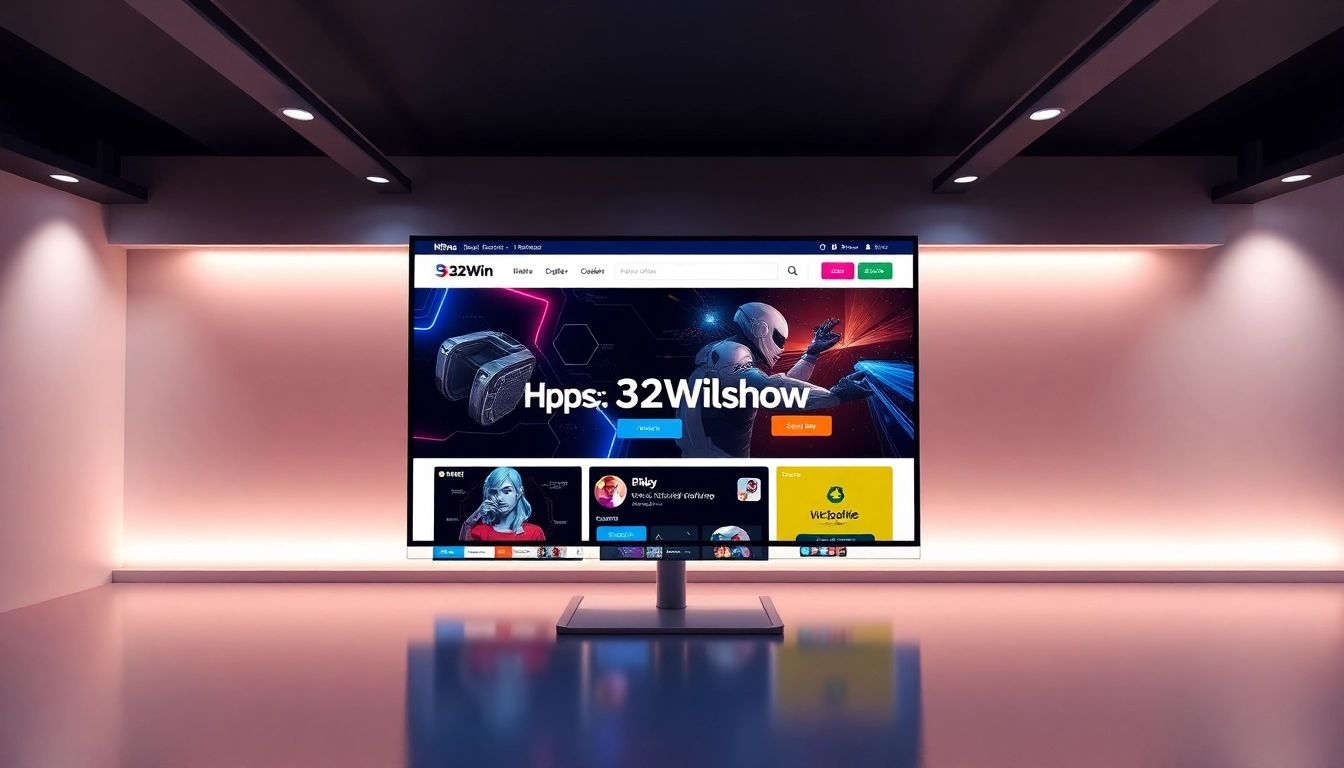 The homepage of https://32win.show/ showcases a cutting-edge tech platform with intuitive design, emphasizing user engagement and seamless navigation for technology enthusiasts and developers.