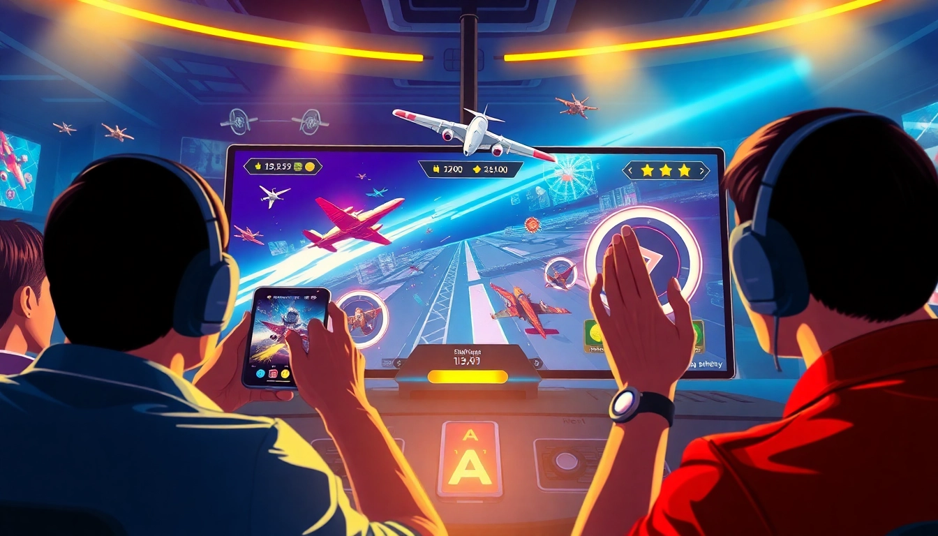 An action-packed shot of a player immersed in the aviator game online with realistic graphics and a flying aircraft, emphasizing strategic risk-taking in an engaging digital environment, optimized for user accessibility.
