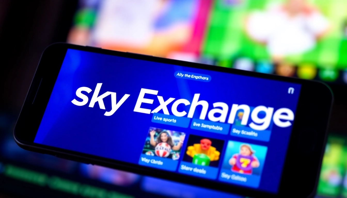 Download the Sky Exchange App for fast betting and casino gaming on your mobile device.